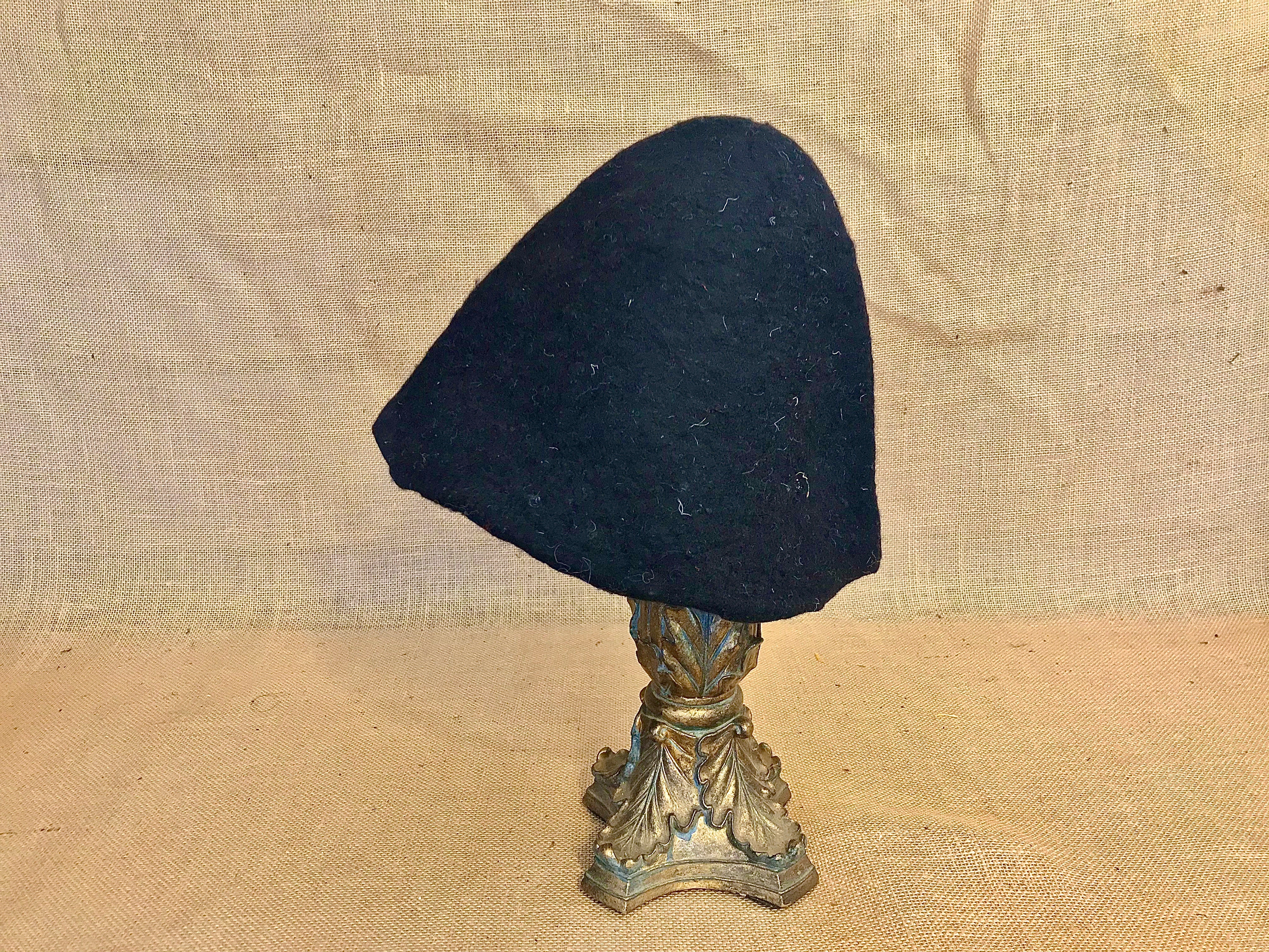"It's Hidden Within" Shipibo Stash Pocket Wool Felt Gnome Hat