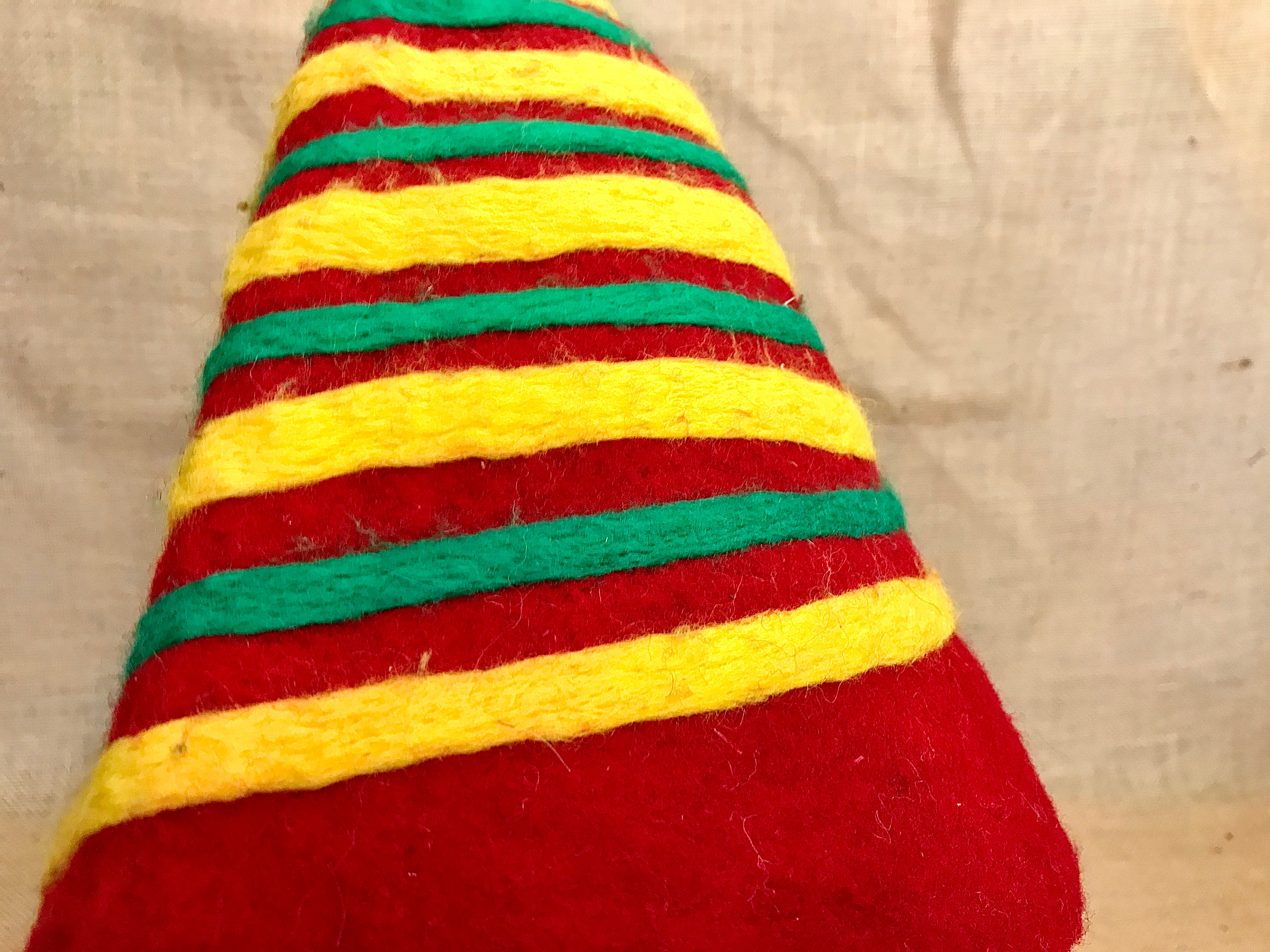 "Rasta Suess" Wool Felt Gnome Hat