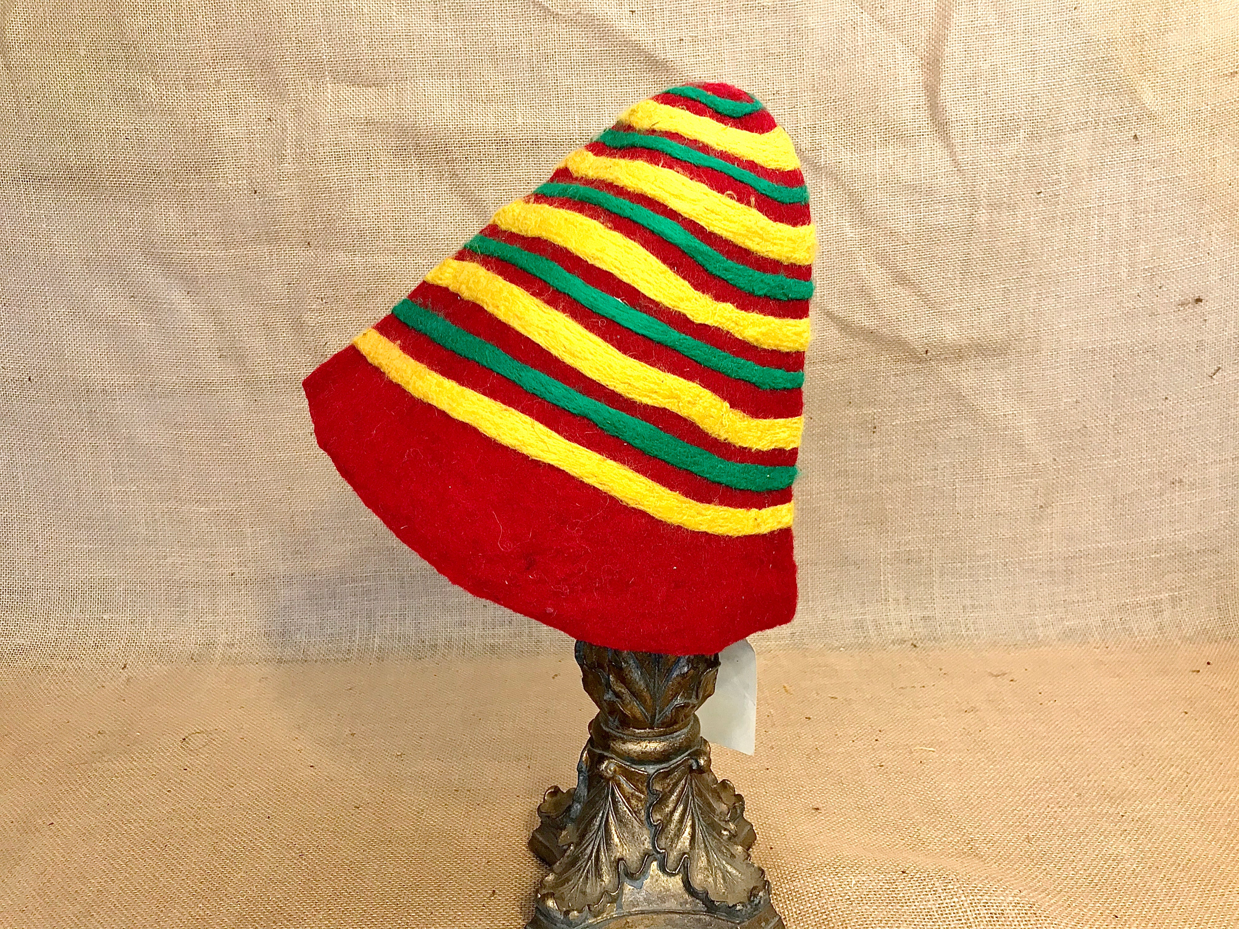 "Rasta Suess" Wool Felt Gnome Hat