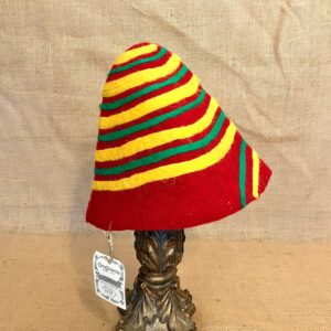 "Rasta Suess" Wool Felt Gnome Hat