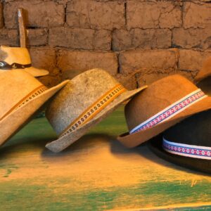 Handmade Alpaca Felt Fedora