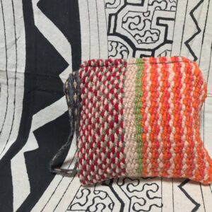 Mini Upcycled Andean Woven Pouch