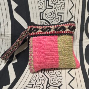 Mini Upcycled Andean Woven Pouch