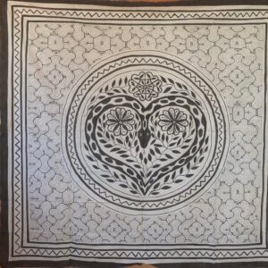 “Mama’s Heart Medicine” Shipibo Tapestry