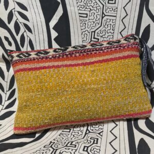 Large Upcycled Andean Woven Pouch