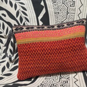 Large Upcycled Andean Woven Pouch