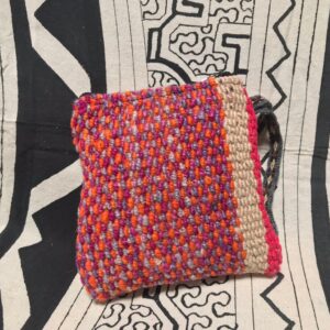 Mini Upcycled Andean Woven Pouch