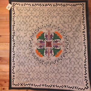 “A Blossom’s Paintbrush” Shipibo Tapestry
