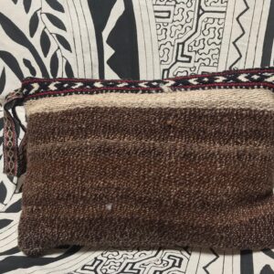 Large Upcycled Andean Woven Pouch