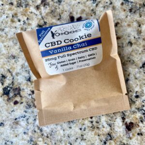 25mg Full Spectrum CBD Honey Vanilla Chai Almond Cookies