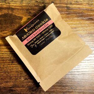 2:1 50mg Delta-8 : 25mg Full Spectrum CBD Honey Snickerdoodle Cookie