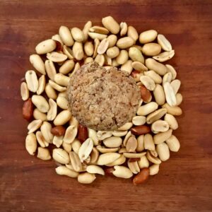 Honey Peanut Butter Almond Cookies