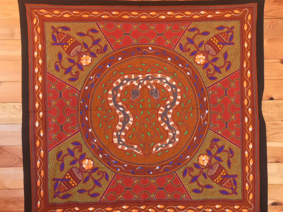 “You are...” Shipibo Tapestry
