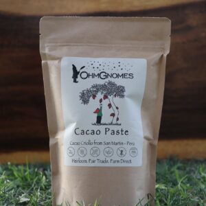 Peruvian Ceremonial Cacao Paste - Cacao Criollo - Packaged