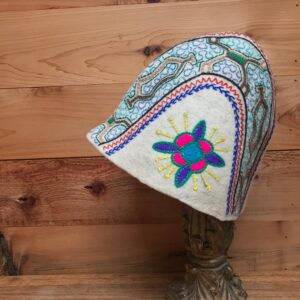 “Lotus” Limited Edition Shipibo Gnome Hat