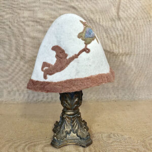 “Turtle Ride Along” Wool Felt Gnome Hat
